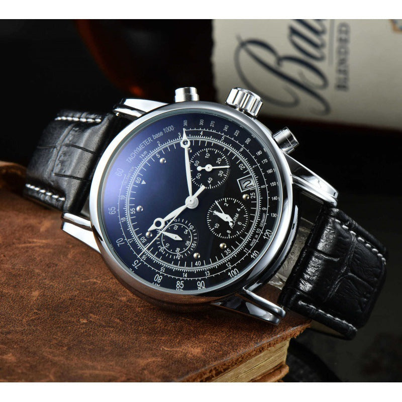 Mens Stainless Steel Quartz Watch