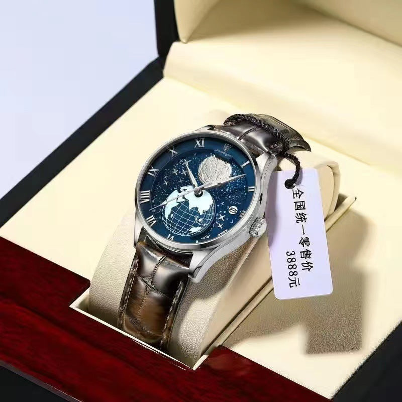 Waterproof Luminous Mens Quartz Watch
