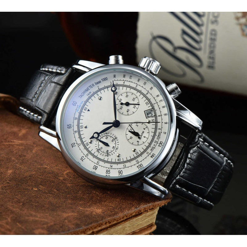 Mens Stainless Steel Quartz Watch