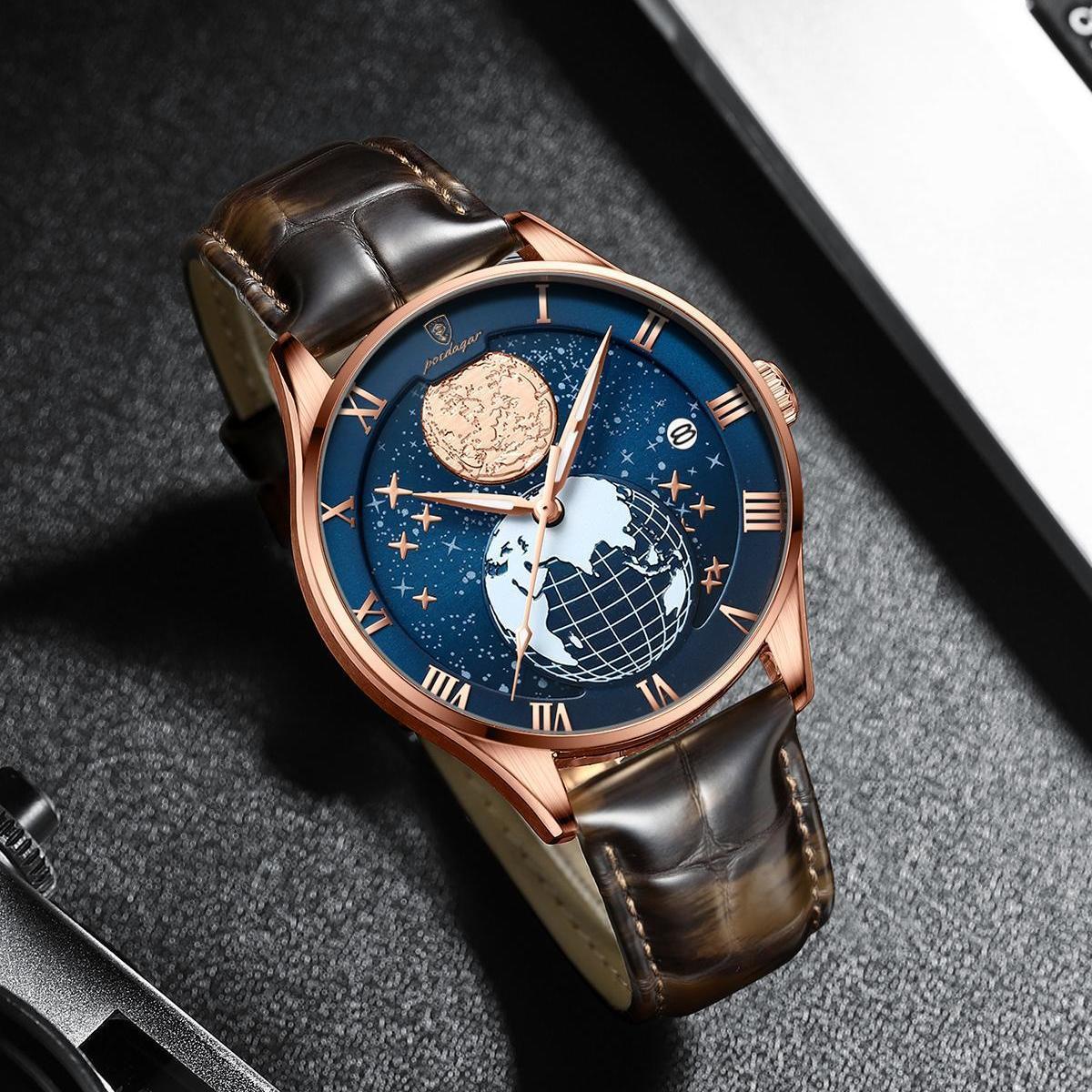 Waterproof Luminous Mens Quartz Watch