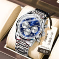 Multifunctional Steel Band Men Watch
