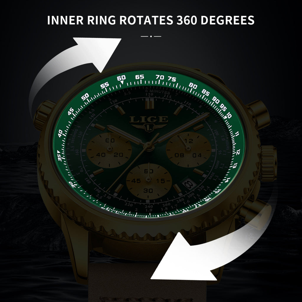 Multifunctional Men Chronograph Watch