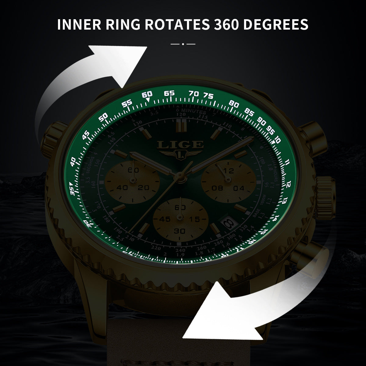 Multifunctional Men Chronograph Watch