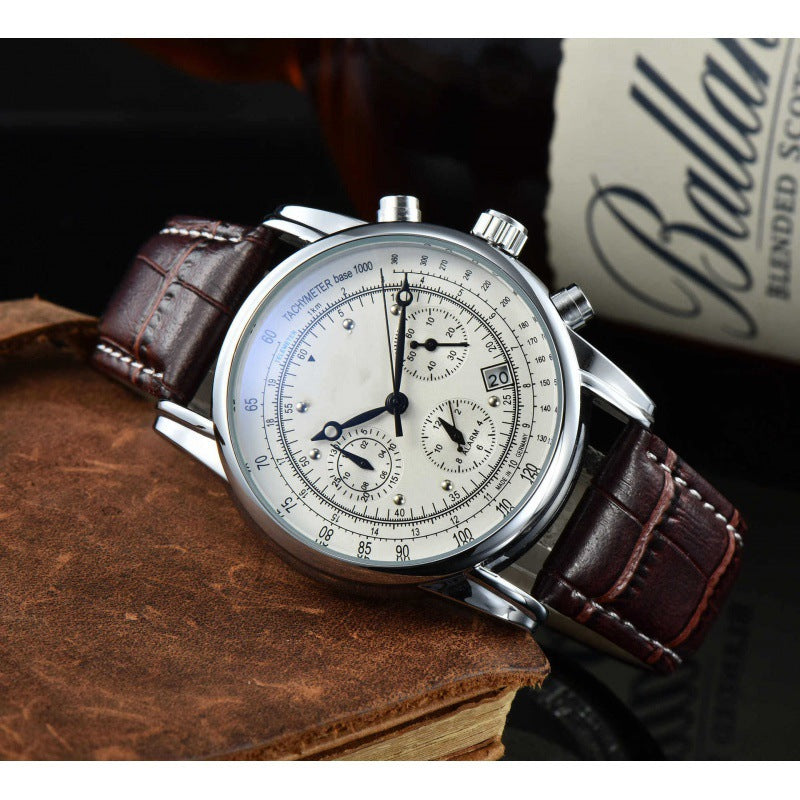 Mens Stainless Steel Quartz Watch