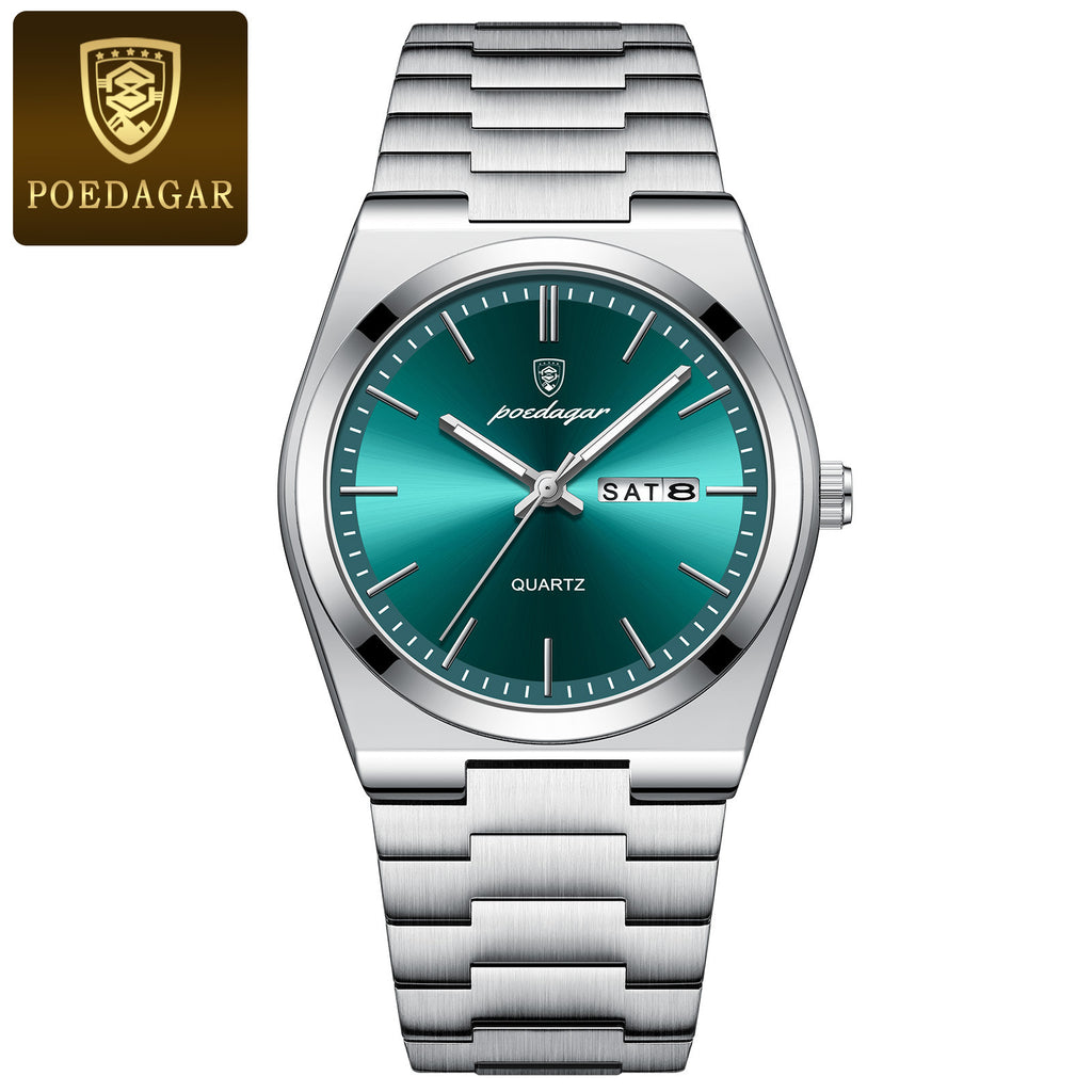 Ultra-Thin Men Waterproof Luminous Quartz Watch