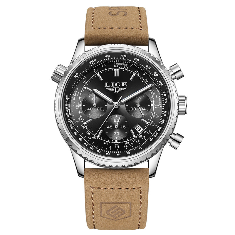 Multifunctional Men Chronograph Watch