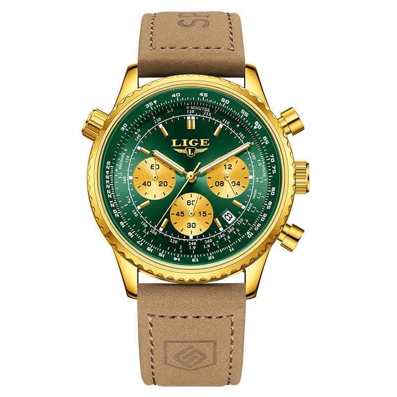 Multifunctional Men Chronograph Watch