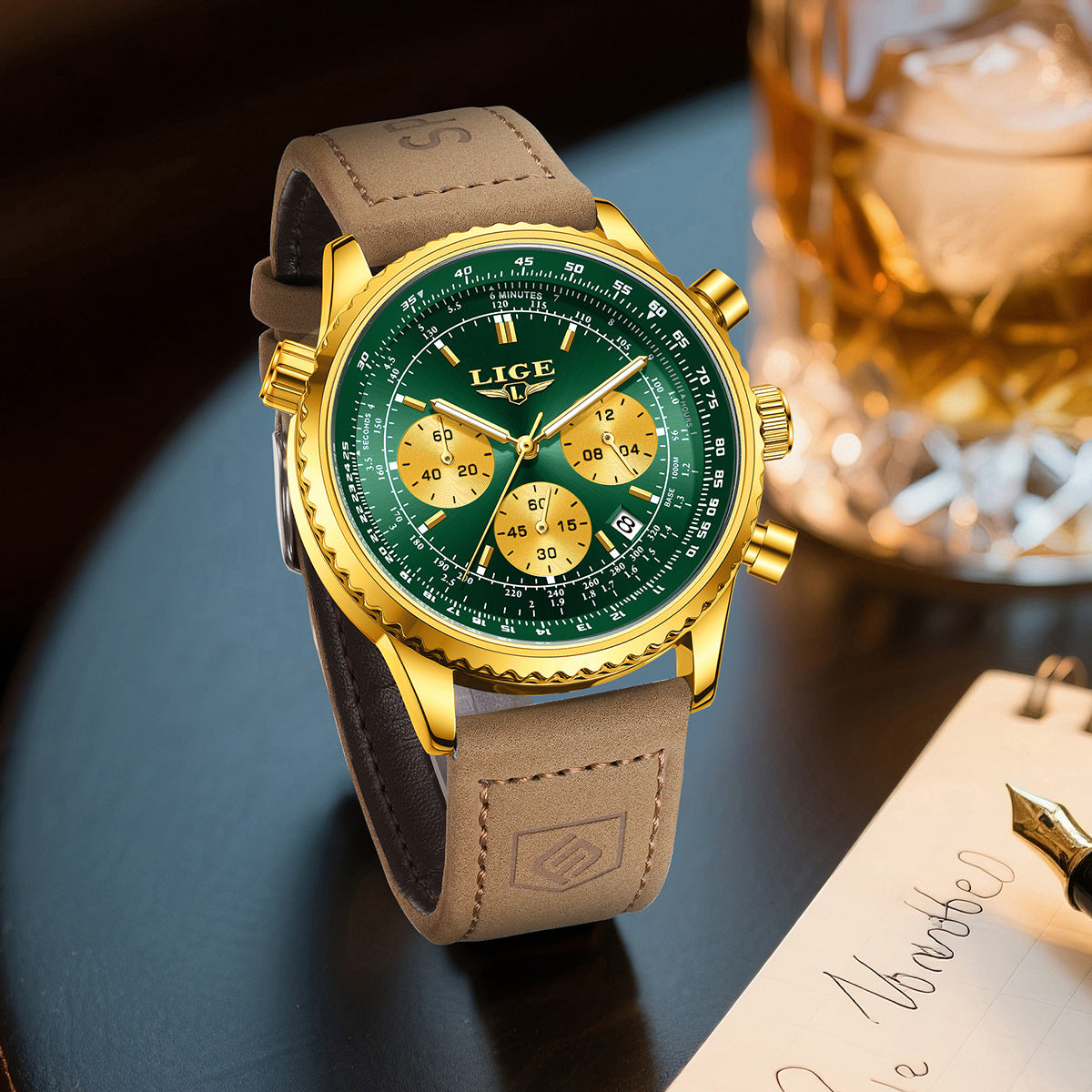 Multifunctional Men Chronograph Watch