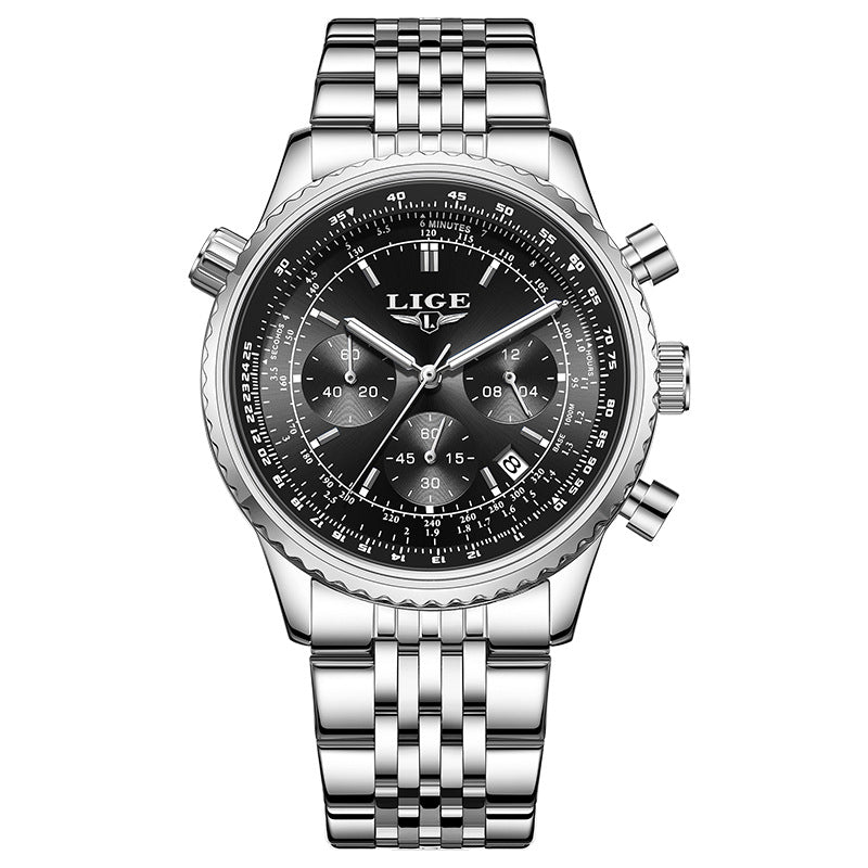 Multifunctional Men Chronograph Watch