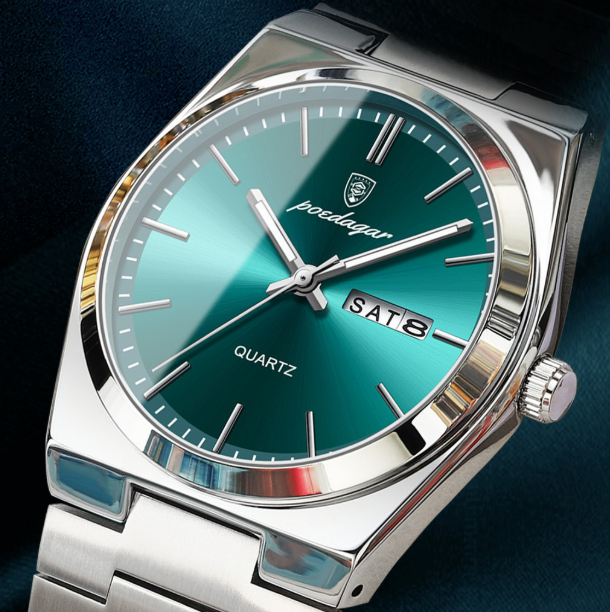 Ultra-Thin Men Waterproof Luminous Quartz Watch